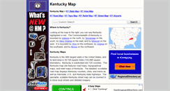 Desktop Screenshot of kentucky-map.org